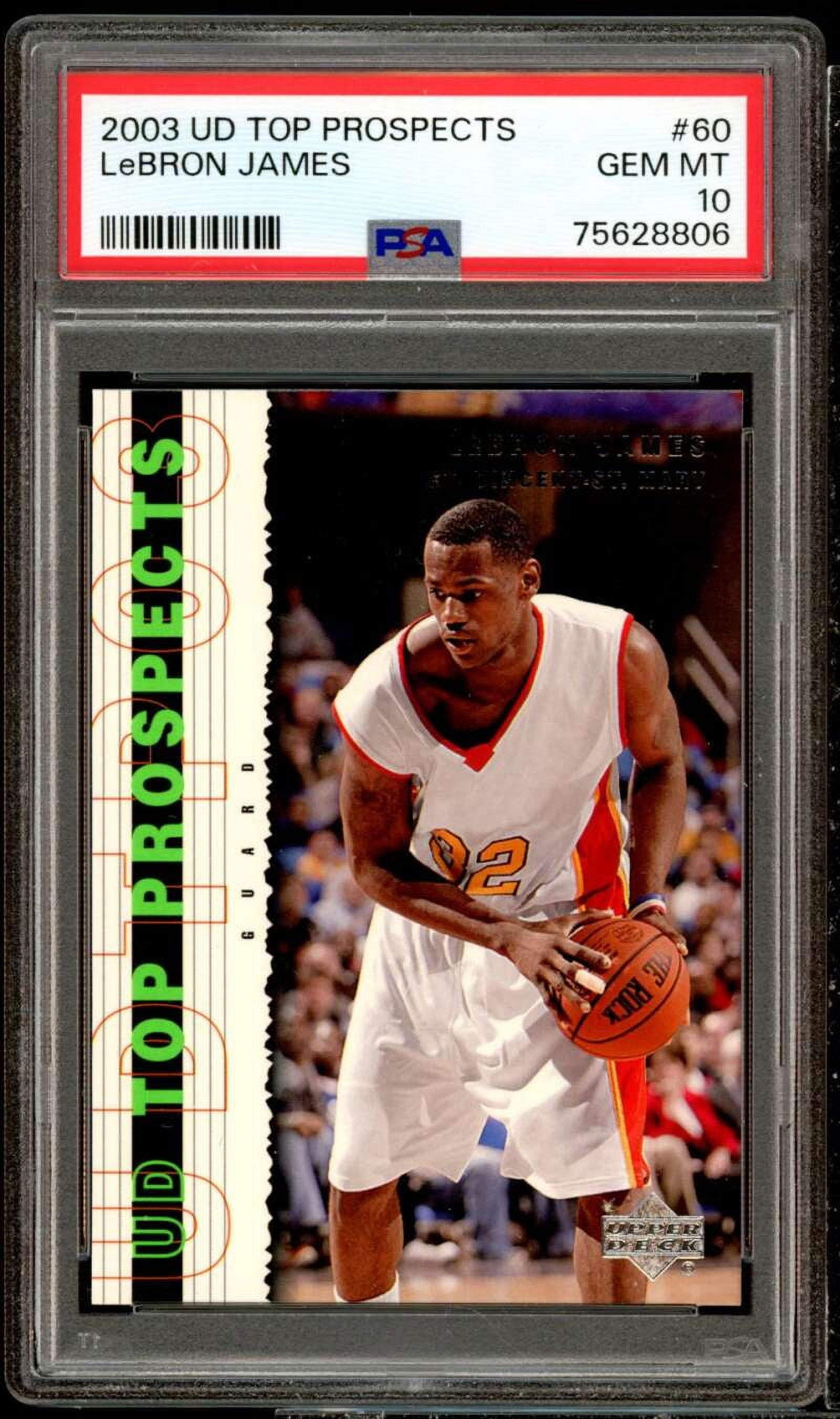 ud top prospects lebron james card