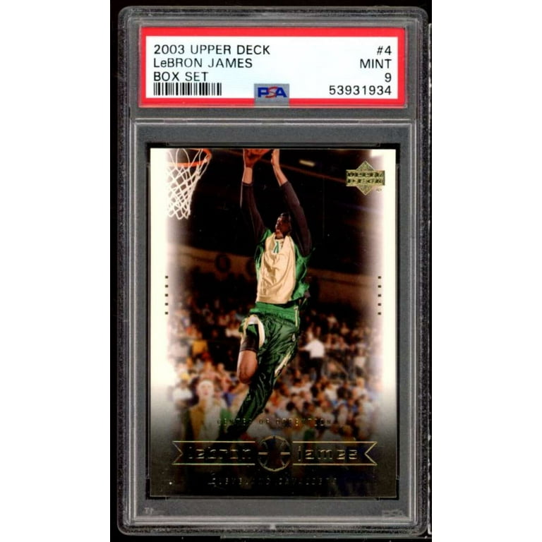 2003 UD Collectibles #79 LeBRON JAMES RC Freshman Season POP