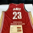 LeBron James Rookie Signed Cleveland Cavaliers Jersey JSA COA UDA Upper