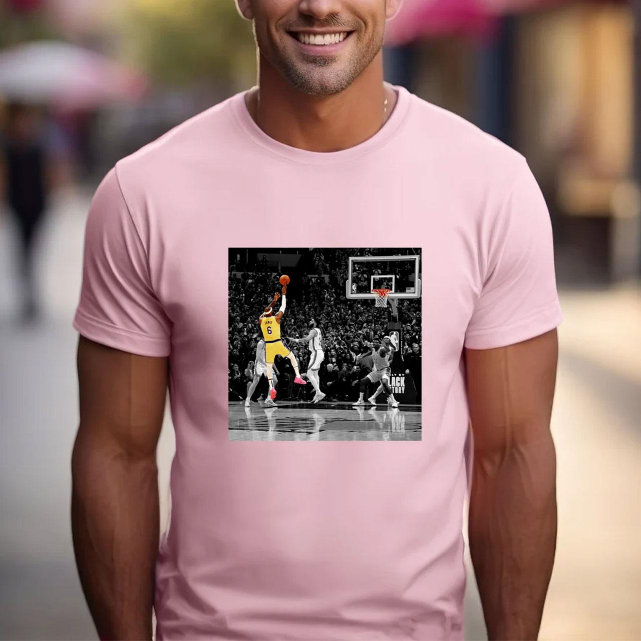 LeBron James Scoring Record Basketball Fan T Shirt - Walmart.com