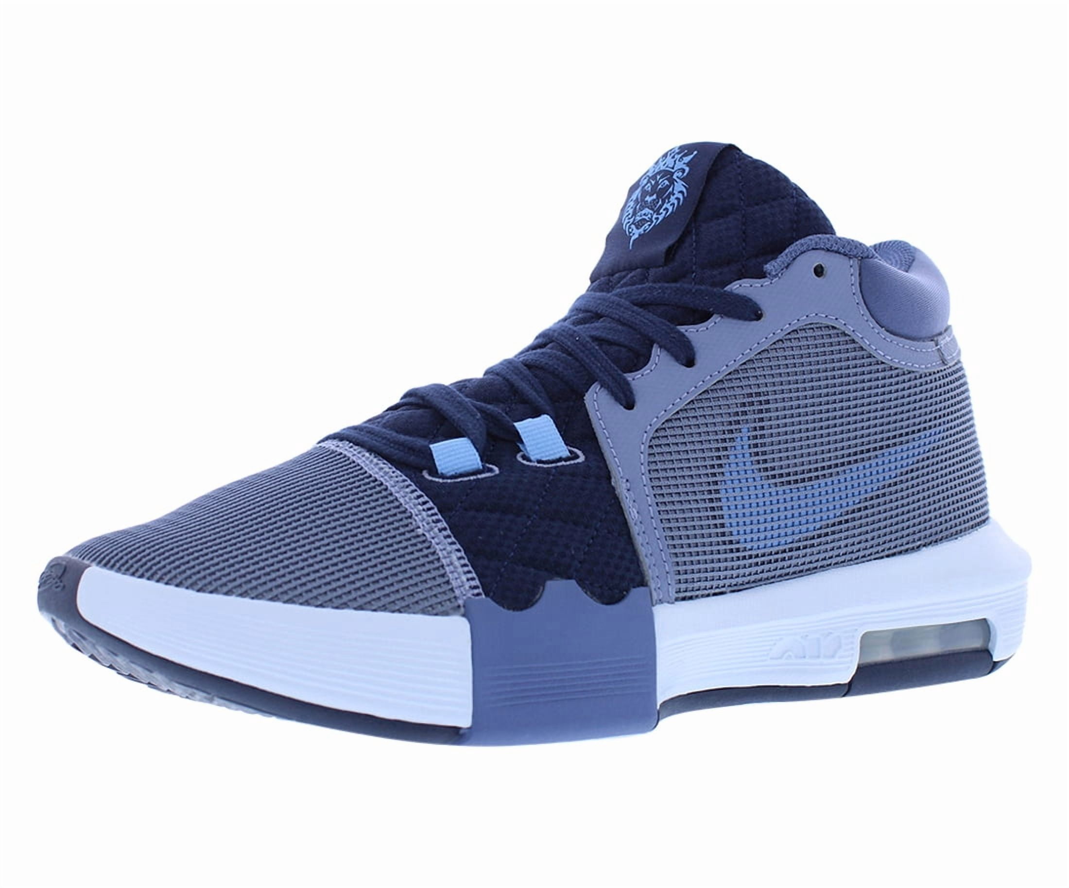 Nike Mens' Lebron Witness VIII Basketball Shoes Ashen Slate/Diffused Blue/University Blue/White, US Footwear Size System, Adult, Men, Numeric, Medium, 9