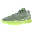thumbnail image 1 of Nike Lebron Xxi Mens Shoes Size 10, Color: Olive/Lime, 1 of 5
