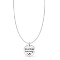 thumbnail image 1 of LeCalla 925 Sterling Silver Always in my Heart Memorial Necklace for Women and Teen 15MM, 1 of 5