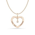 thumbnail image 1 of LeCalla 925 Sterling Silver Gold Plated Inspiration Engraved Pendant Necklace with Cable Chain for Women Teens 18"Inch, 1 of 6