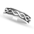 thumbnail image 1 of LeCalla 925 Sterling Silver Infinity Celtic Open Adjustable Toe Rings for Women, 1 of 5