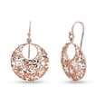 thumbnail image 1 of LeCalla 925 Sterling Silver Jewelry Filigree Worked Diamond-Cut Drop Dangler Earring for Women and Teen 20MM, 1 of 8