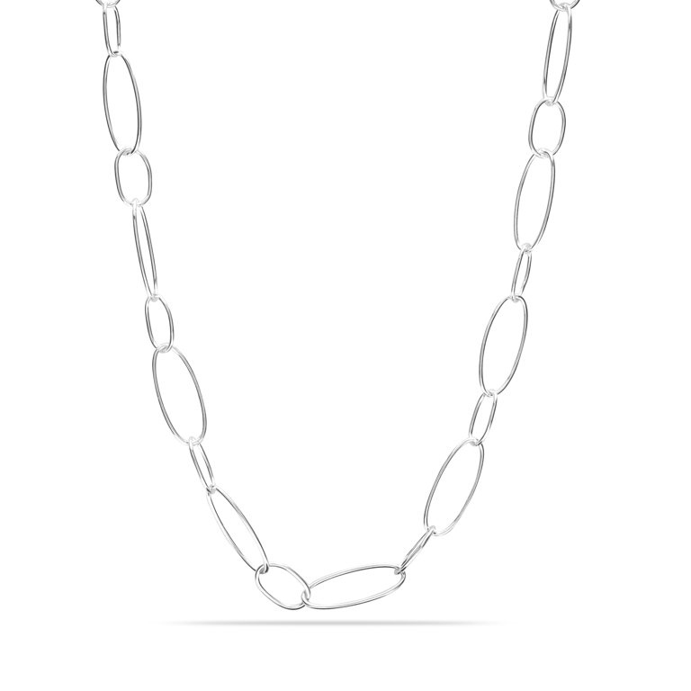 Gift for Her Large Paperclip Chain Necklace