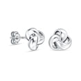 thumbnail image 1 of LeCalla 925 Sterling Silver Stud Earrings for Women | Trinity Knot Stud Earring, 1 of 7