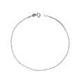 thumbnail image 1 of LeCalla 925 Sterling Silver Anklets for Women Venetian Chain Anklets Summer Beach Jewelry (10 Inch), 1 of 6