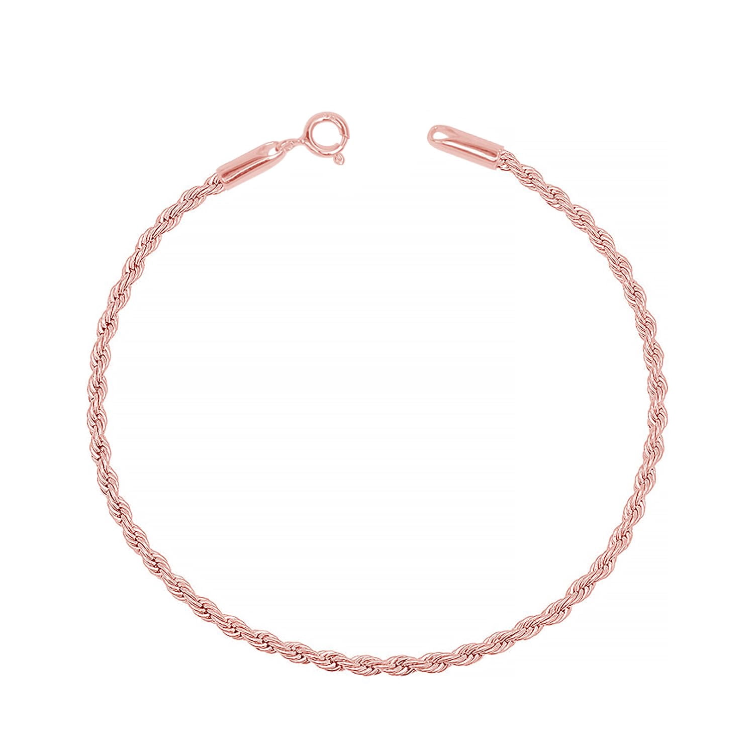 LeCalla 925 Sterling Silver Wave Ocean Sea Adjustable Anklet for Teen Women