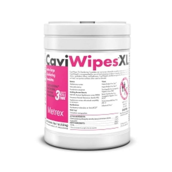 LeCeleBee 13-1150 CaviWipes Disinfecting Towelettes, X-Large for Medical Room Cleaning
