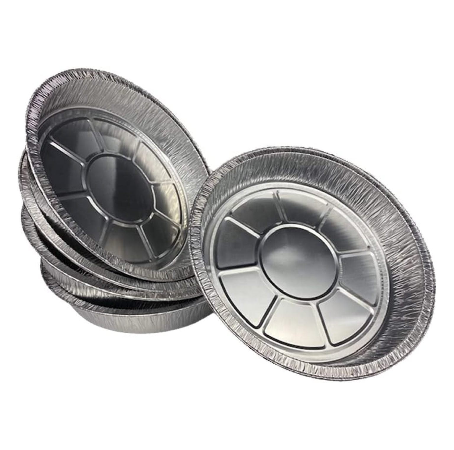 LeCeleBee 14" Round Grill Drip Tray Pan (5 Pack) for Medium Size Kamado