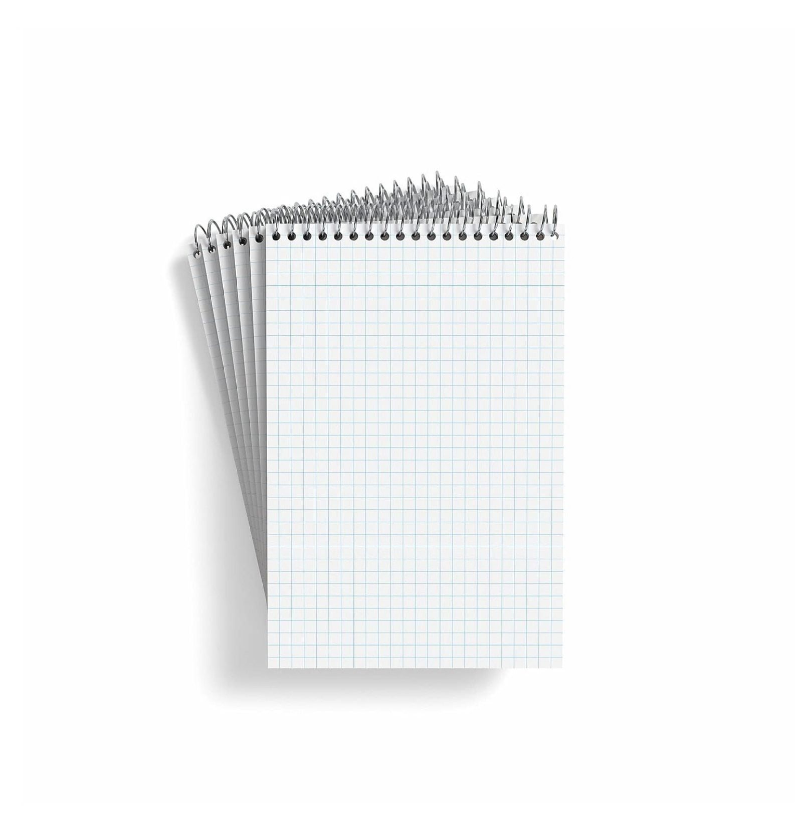 LeCeleBee 504390 Steno Pads,6x9, Asst Color Cvrs,80 Sh./Pd,6 Pds/Pk