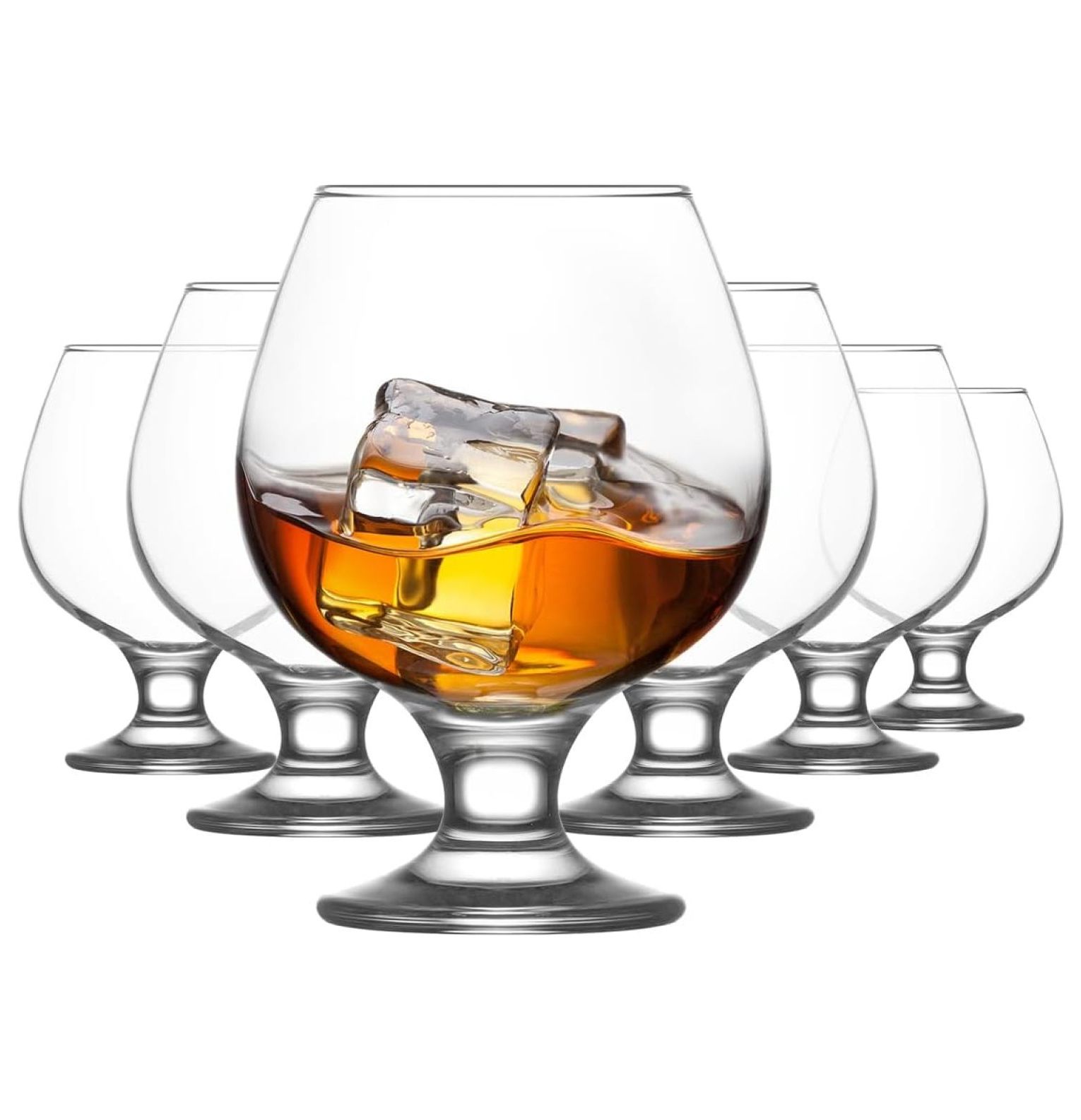 LeCeleBee Brandy Snifters Set of 6 Cognac Glasses 13.25 Oz Brandy