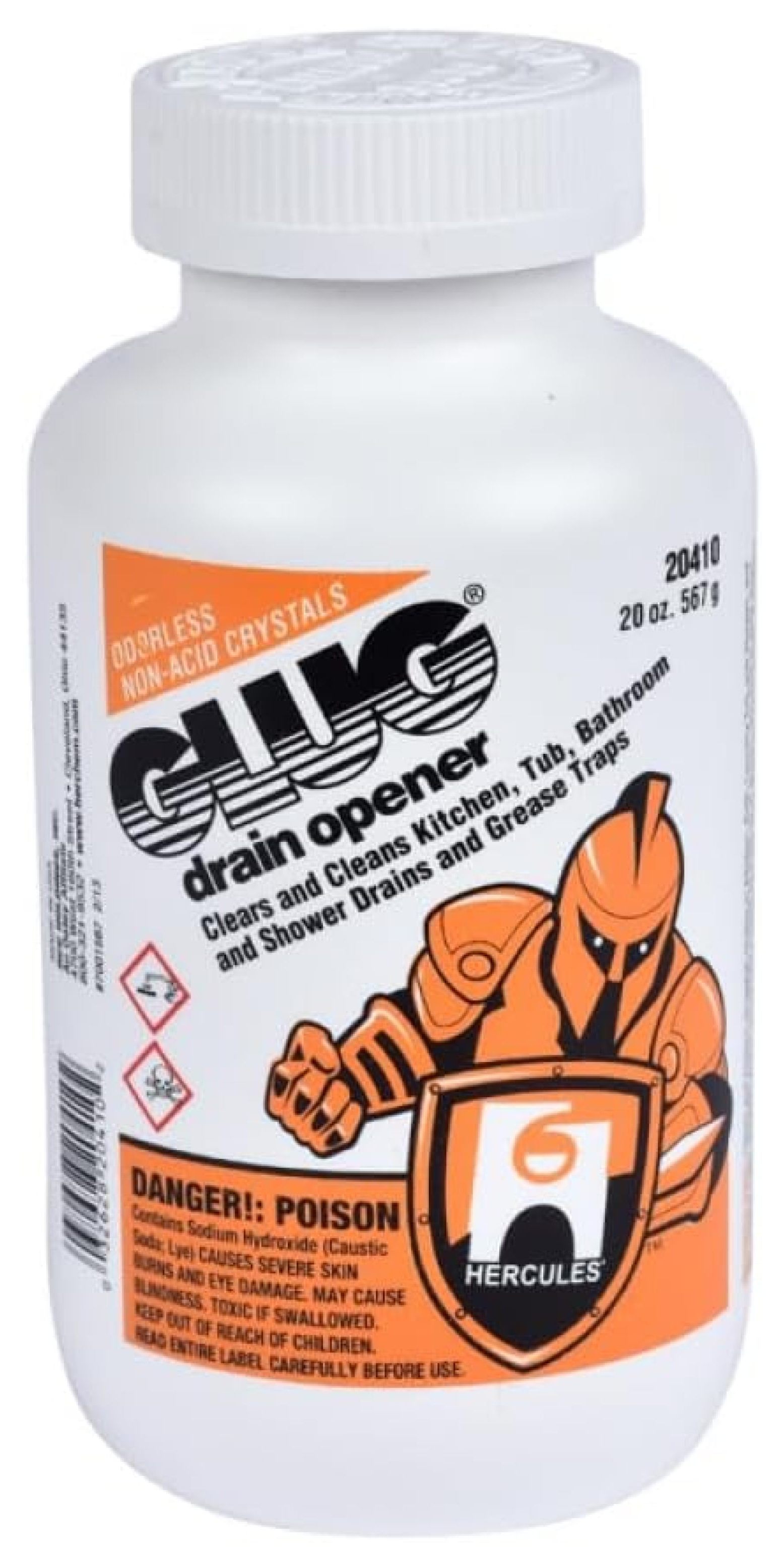 LeCeleBee Hercules Glug Crystal Drain Opener 20 oz.