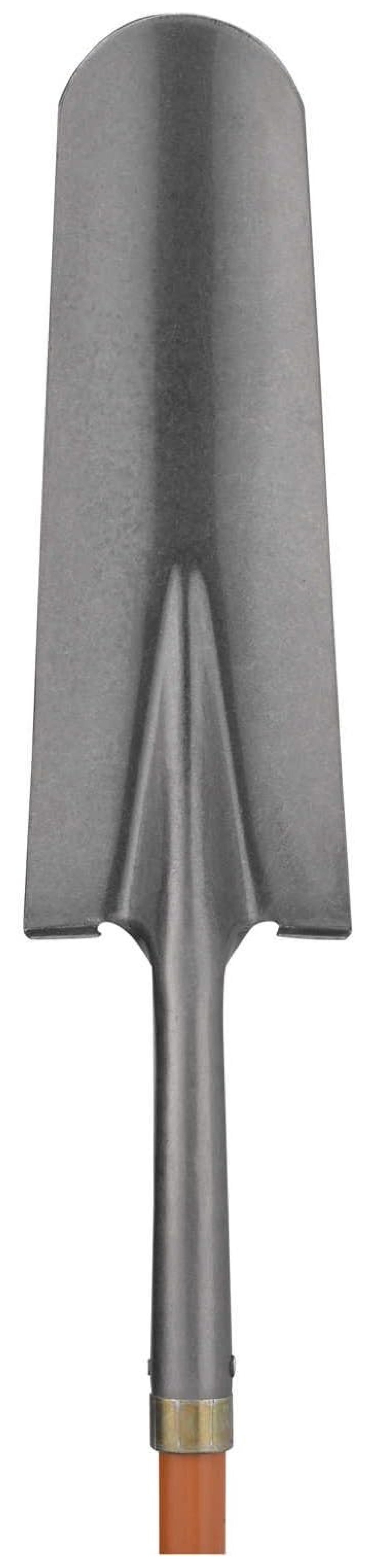 LeCeleBee Hollow Back Drain Spade/Sharp Shooter Shovel, 16" Blade, 28" DHandle