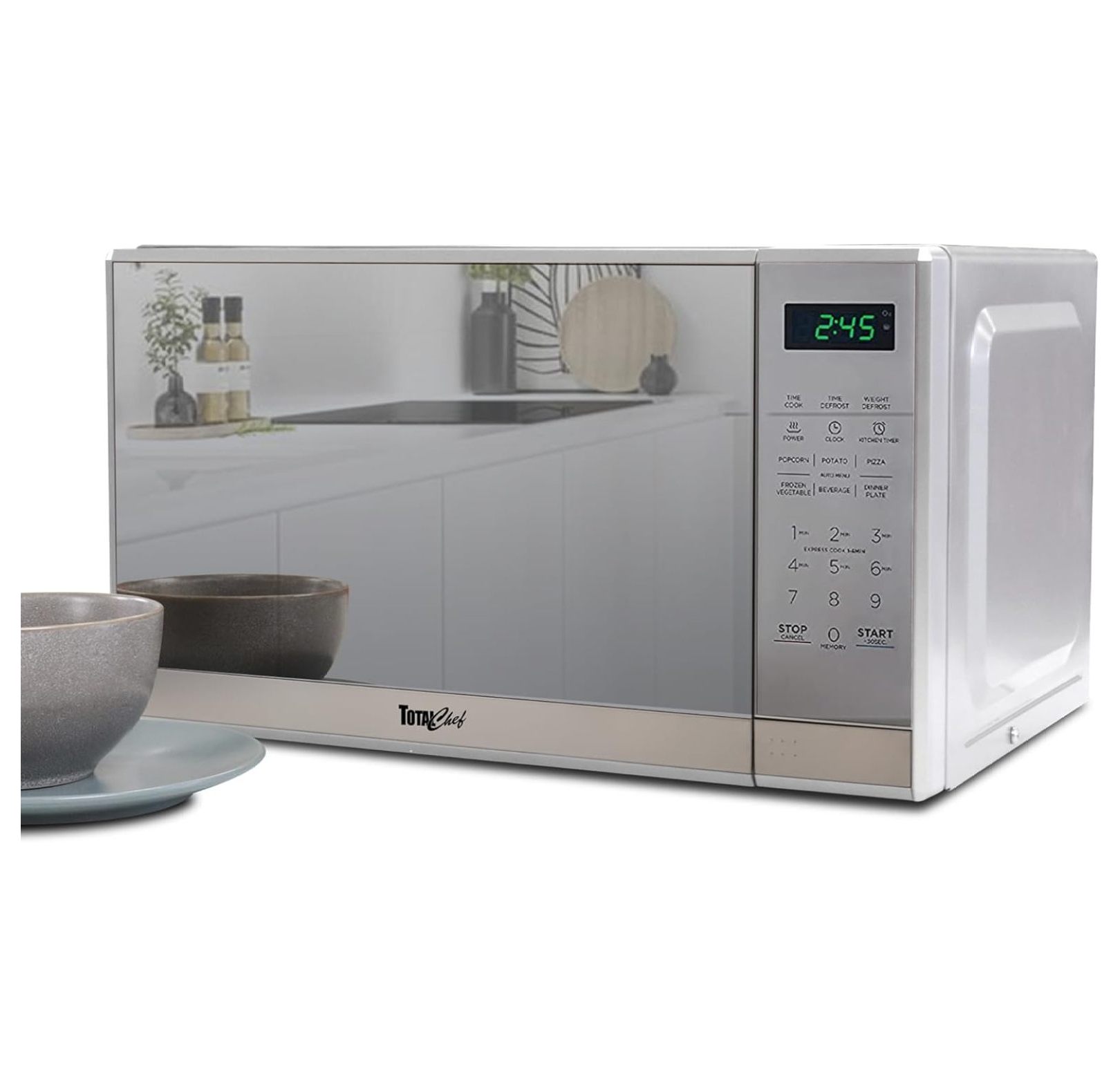 LeCeleBee Natural Convection Microwave Oven Ideal Countertop Pizza