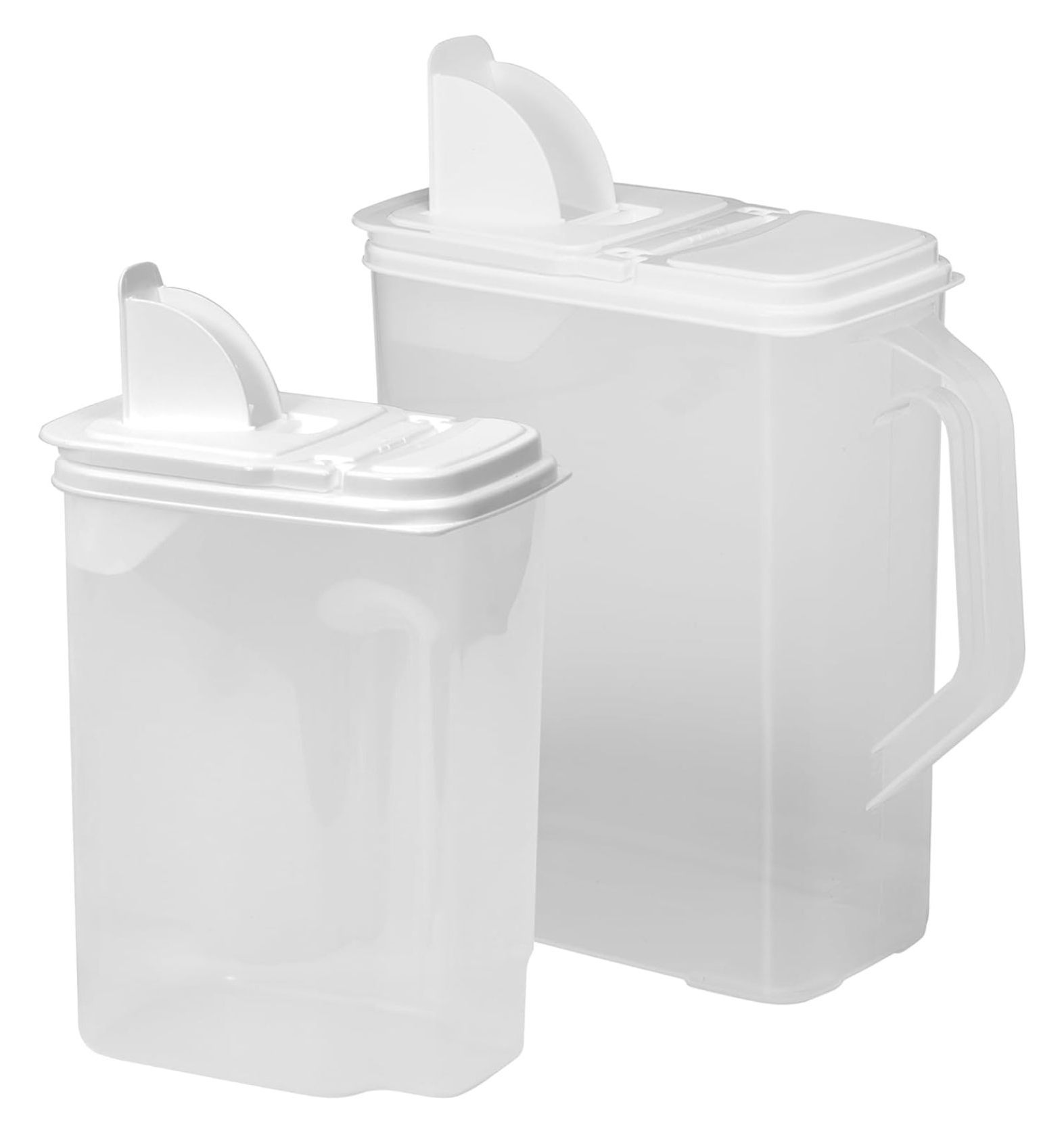 LeCeleBee Pet Food Storage Containers 2 Count Seed Dispenser with