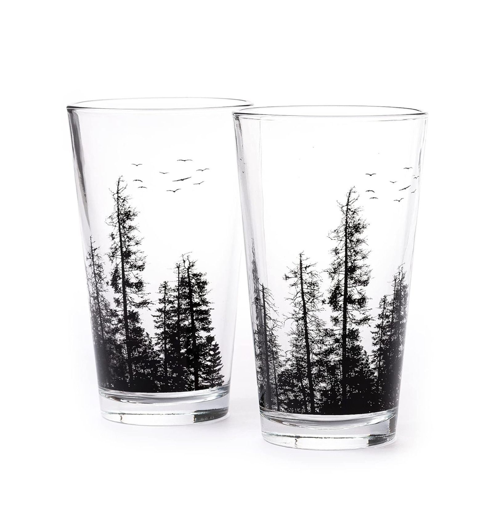 LeCeleBee Pint Glasses Handmade Craft Beer Glasses and Bar Glassware