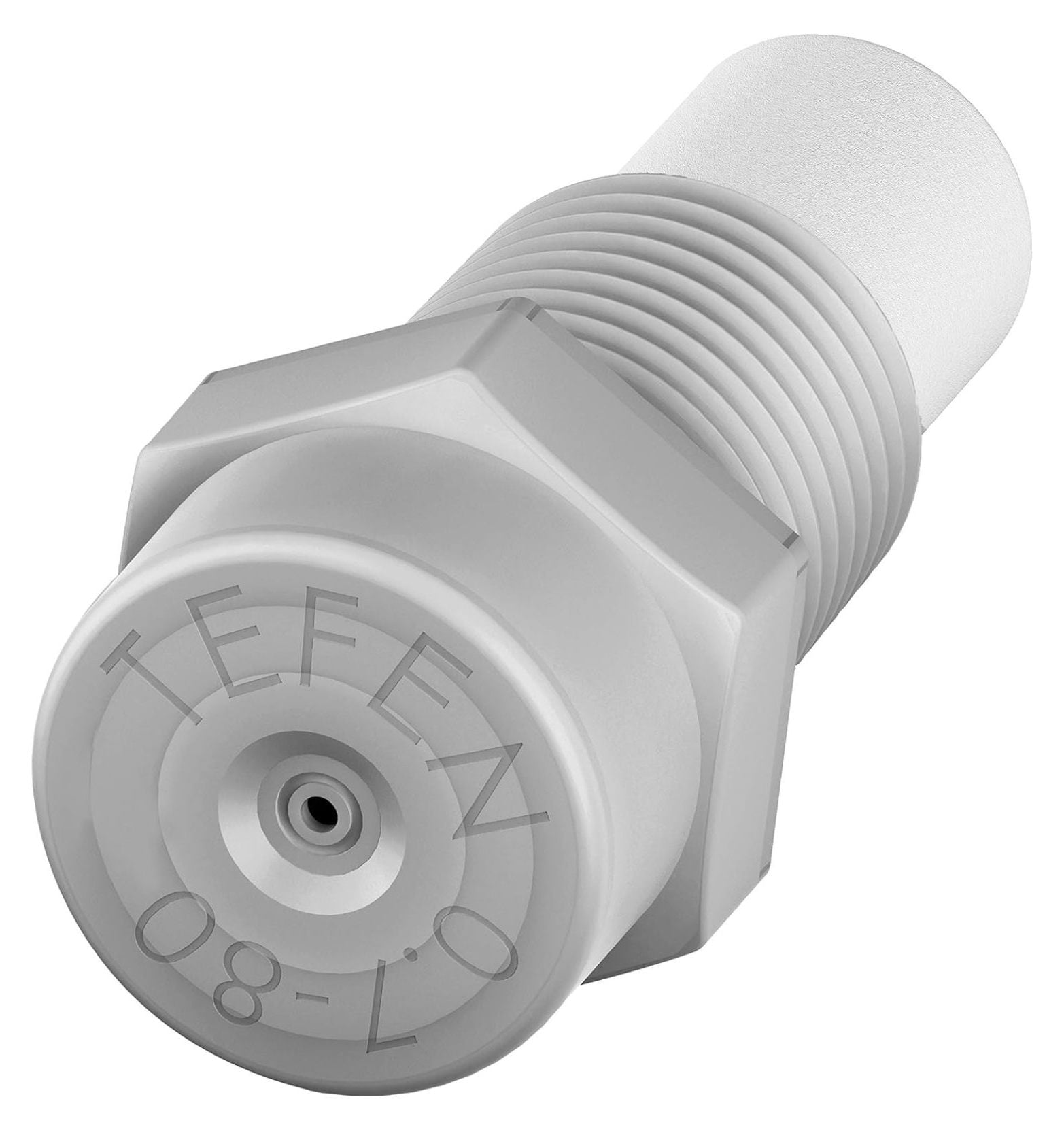 LeCeleBee Plastic Fog Nozzle with Filter Grey 1/8