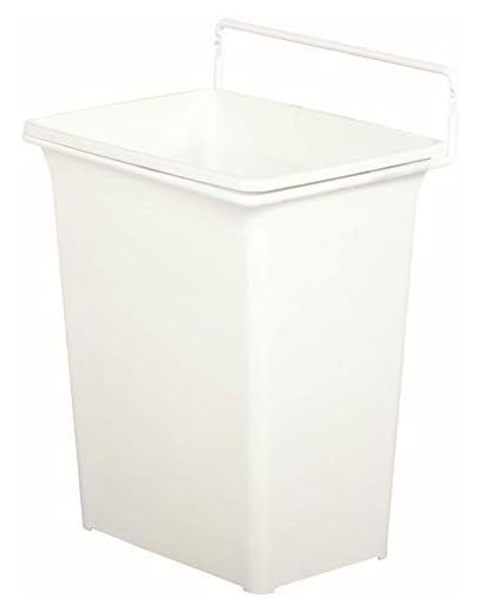 LeCeleBee Plastic Door Mount Trash Can, 9 Quarts, 10" L x 7