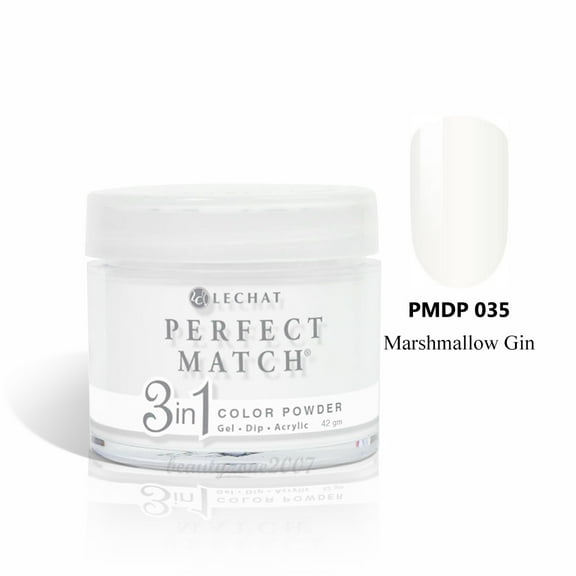 LeChat Perfect Match 3 in 1 Color Powder PMDP035 Marshmallow Gin 1.5oz