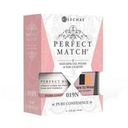 LeChat Perfect Match Gel Polish & Nail Lacquer Pure Confidence - .5oz