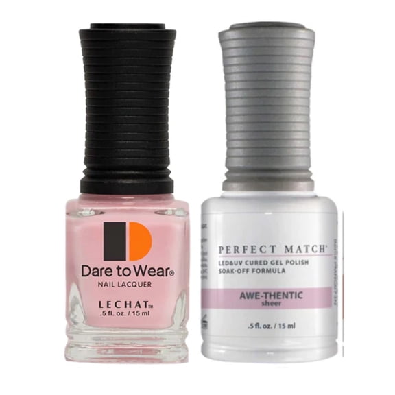 LeChat Perfect Match Gel Polish + Nail Lacquer Truly You Perfect Match - Awe-Thentic