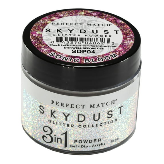 Perfect Match Glitter Powder Skydust Sonic Boom 42 gm #SDP04