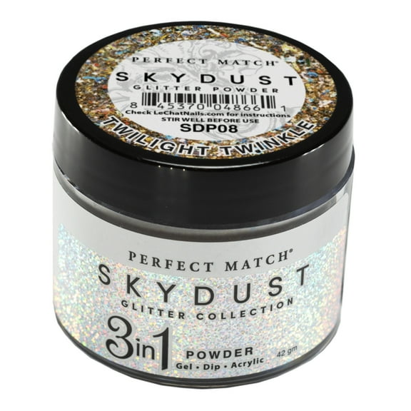 Perfect Match Glitter Powder Skydust Twilight Twin 42 gm #SDP08