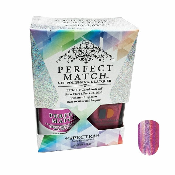 LeChat Perfect Match Spectra Collection Gel Polish + Nail Lacquer Kaleidoscope S