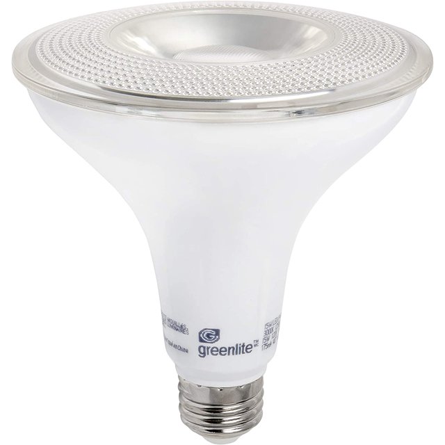 LeD PAR38 15W Dusk To Dawn Photocell Flood Light Bulb, 3000K Bright