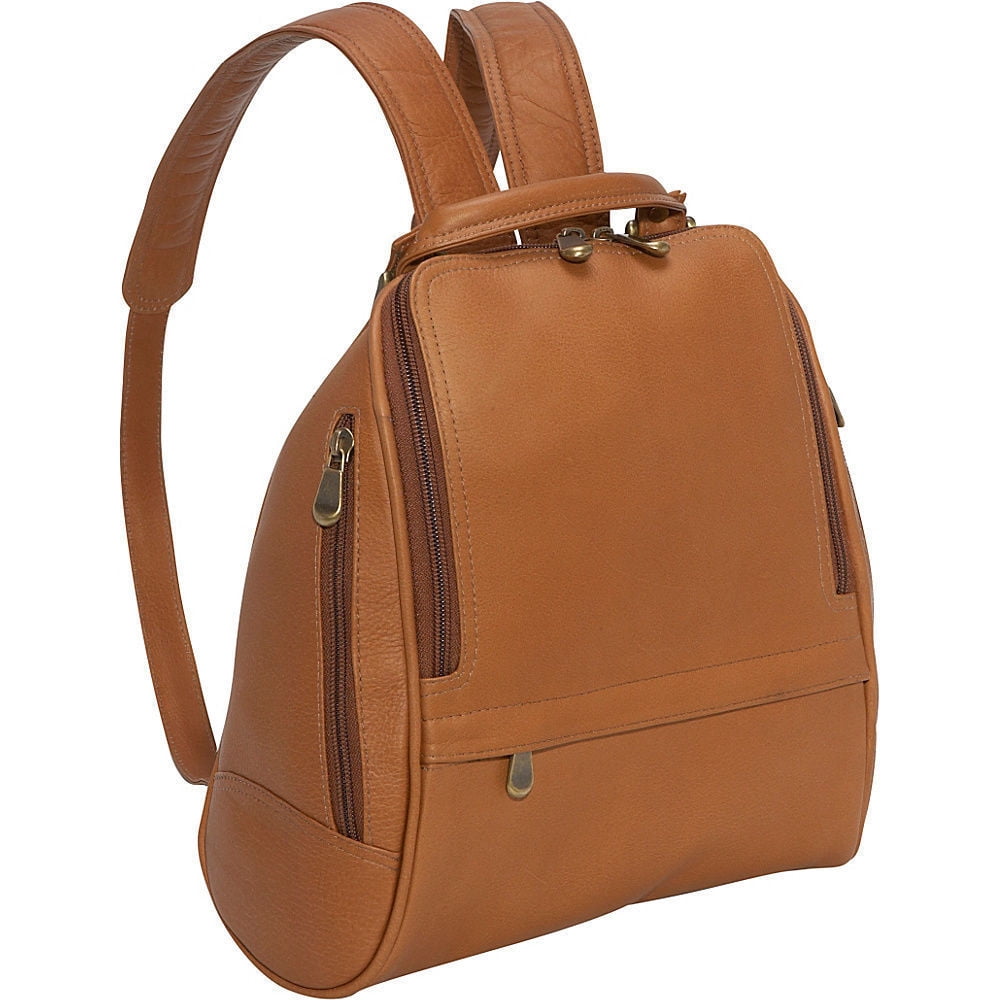 COPY - LeDonne Leather backpack Shop Ledonne Leather U-Zip Mini Backpack – Luggage Factory main image 4