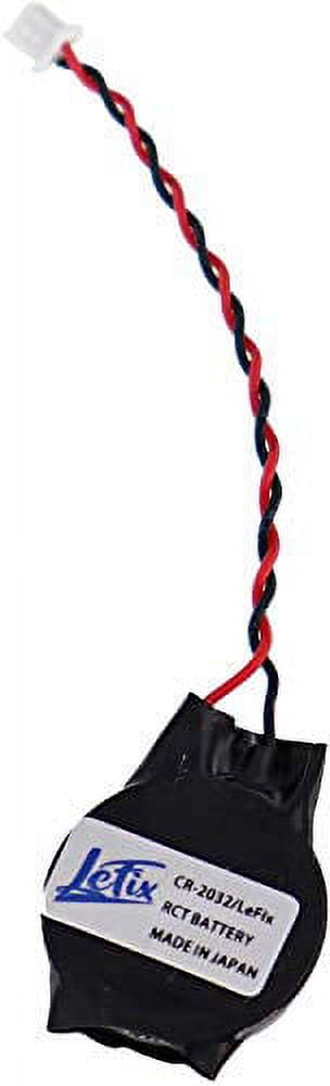 LeFix Replacement RCT Battery w/ 2Pin 2Wire Connector for DELL Latitude D500 D510 D520 D530 D610 D620 D630 D810 d820 D830 E6420 E6430 E6530 E6520 E6540 E5530 E6230 E5430 E5440 E5540 E5250 E7240