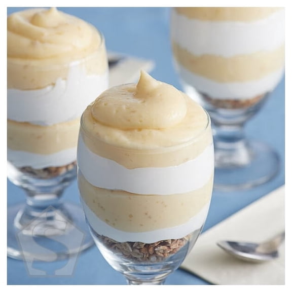 LeGout 24 oz. Banana Cream Instant Pudding - 12/Case