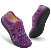 Women Shoes Wide Width Walking Shoes Adjustable Non-Slip Casual Shoes
