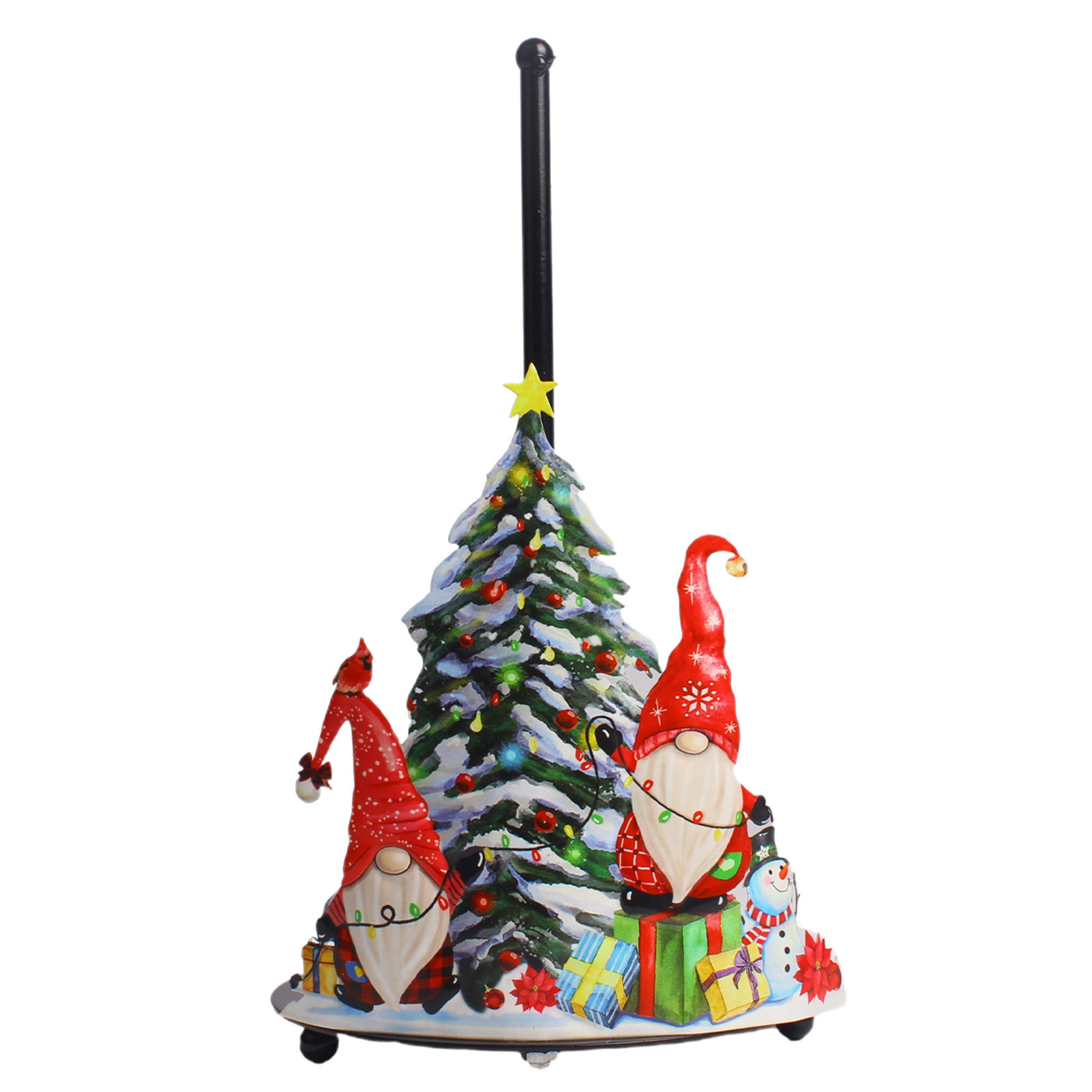 LeKY Christmas Themed Paper Towel Holder Christmas Paper Towel Holder