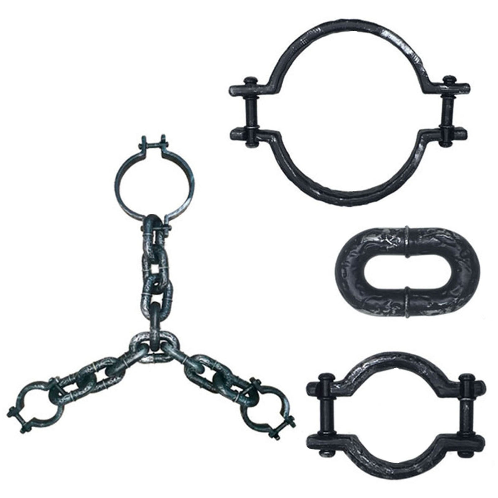 LeKY Halloween Chain Props Halloween Prisoner Costume Chain Props