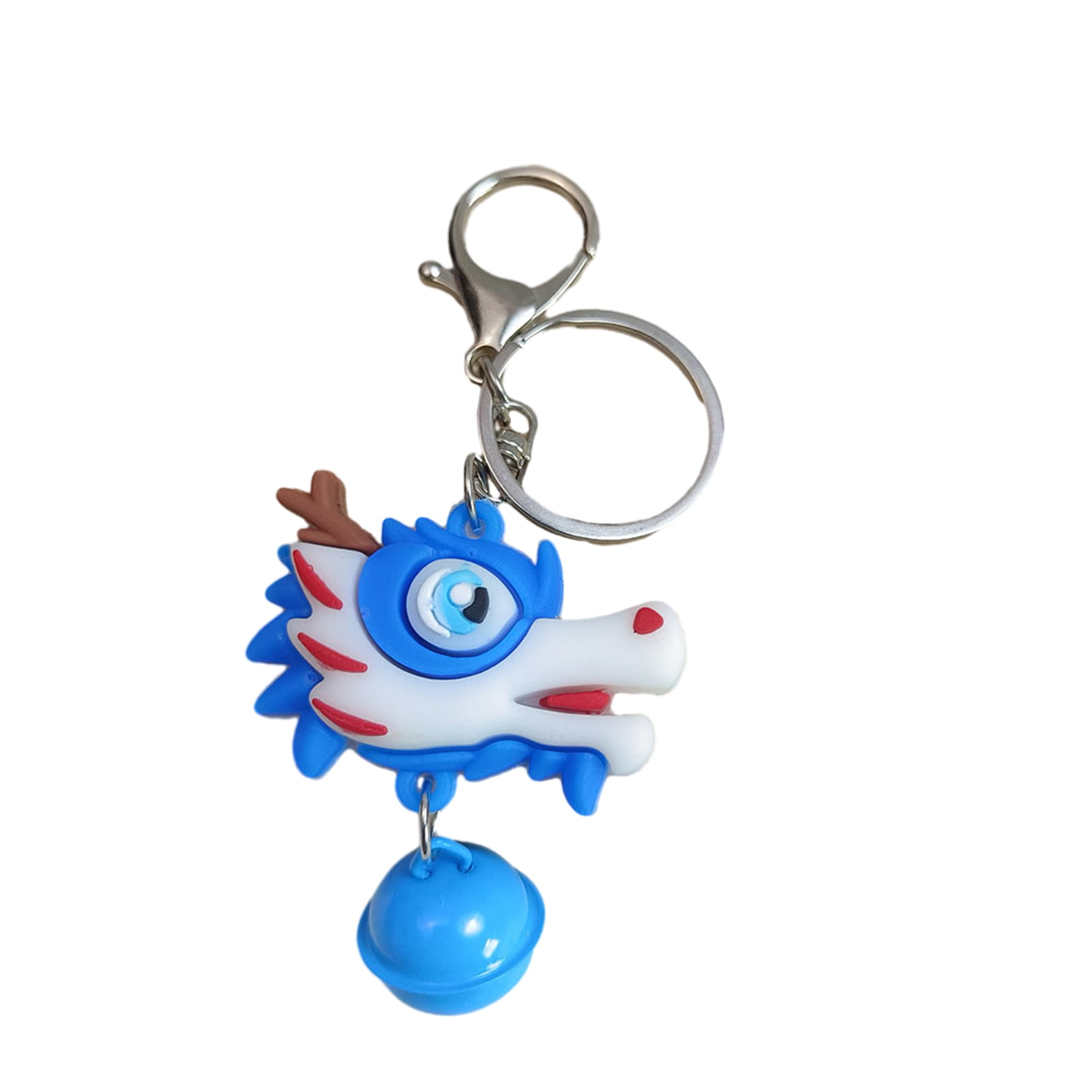 LeKY Lightweight Keychain Dragon Keychain Lightweight Portable Cartoon Dragon Head Shape