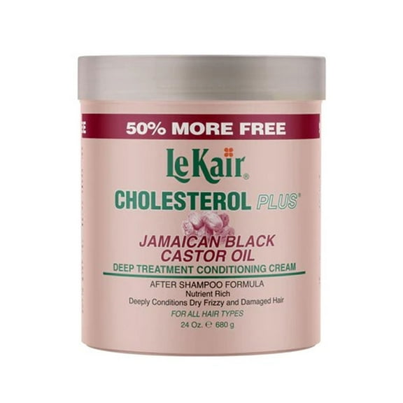LeKair Nourish and Repair Conditioning Cream with Jamaican Black Castor Oil, 24 Oz.
