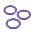 thumbnail image 1 of LeLuv 6mm Round Gauge Glans Rings | 26mm, 28mm, 30mm I.D. Sampler Set | Powder Coated Purple, 1 of 4