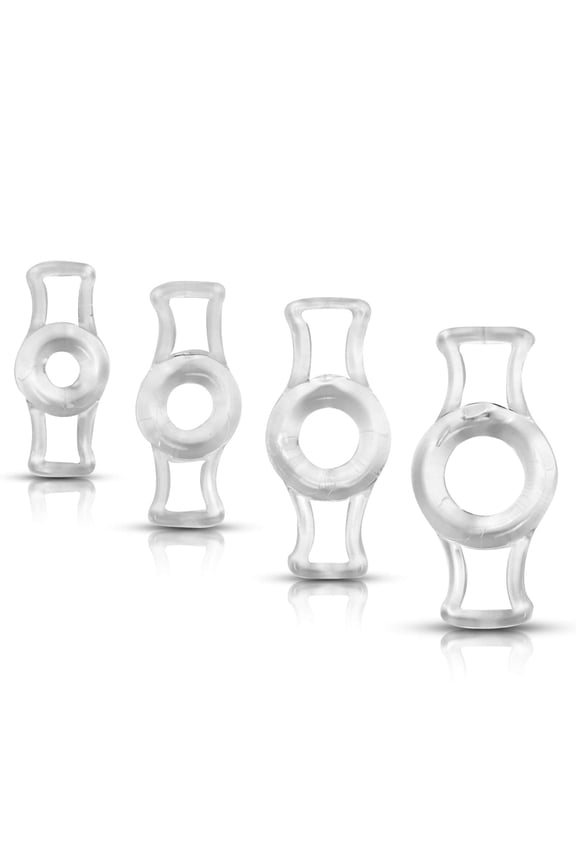 Constriction Rings w/ Stretchy Handles | S,M,L,XL (4 Pack)
