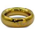 thumbnail image 1 of LeLuv® EYRO Donut Style Constriction Ring - Gold, Stainless Steel w/ 40mm Inside Diameter, 1 of 2