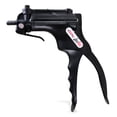 thumbnail image 1 of LeLuv JacVac Black Vacuum Pump Handle with NPT 1/8-27 Threads for Pressure Gauge (Gauge Not Included), 1 of 3