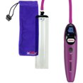 thumbnail image 1 of LeLuv Magna Electric Penis Pump | LCD Smart Purple Handle | 1.9" Diameter x 9" Length Thick-Walled Cylinder, 1 of 11