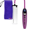 thumbnail image 1 of LeLuv Magna Electric Penis Pump | LCD Smart Purple Handle | 2.5" Diameter x 9" Length Thick-Walled Cylinder, 1 of 12