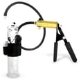 thumbnail image 1 of LeLuv® Premium Ultima Penis Pump, Brass Handle w/ Black Rubber Grip, Silicone Hose | 9" x 1.75" Vibrating Cylinder, 1 of 7
