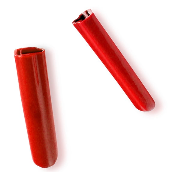 LeLuv Red Replacement Rubber Handle Grips for LeLuv Ultima Vacuum Pump Handles - Pair