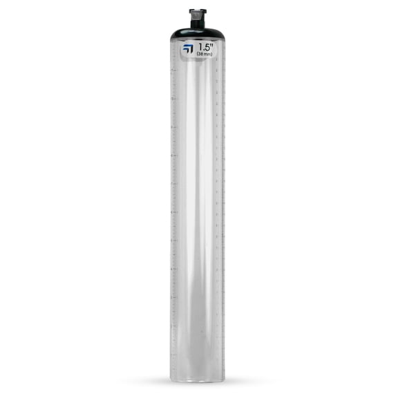 LeLuv Thick Walled Cylinder for Penis Pumps with 1.5 inch Diameter x 12 inch Length
