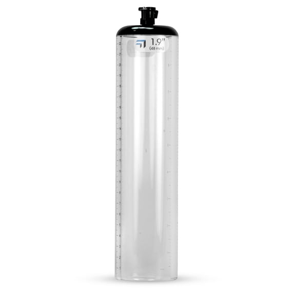 LeLuv Thick Walled Cylinder for Penis Pumps with 1.9 inch Diameter x 9 inch Length